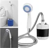 Tragbare Campingdusche Akku mit Pumpe, Camping Dusche mit Produktbild-Vorschau 5