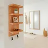Relaxdays, nástenná polička do kúpeľne, rozmer: 60 x 28 x Náhľad obrázku produktu 5