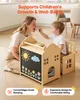 VEVOR Montessori-tafel- en stoelset, hout, 3-in-1 Productafbeelding-voorbeeld 7