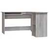 vidaXL Bureau d'angle Gris Sonoma 120x140x75 cm Bois Voir les images du produit 3