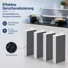 4 Stück Aktivkohlefilter für 9001563858 9001421821/ Siemens Produktbild-Vorschau 5