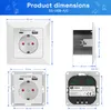 hb-digital USB Steckdose Unterputz Schutzkontakt 1x USB-C Produktbild-Vorschau 4