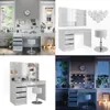 Schminktisch Vicco Sherry Weiß 120 cm mit LED Beleuchtung, Produktbild-Vorschau 9