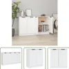 The Living Store Sideboards 2 Stk. Weiß 60x30x70 cm Produktbild-Vorschau 8