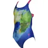 Arena Maillot de bain Tons vifs fille bleu jaune rose Gr Voir les images du produit 3