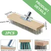 Robuster Drahtbesen 2 Stück 30cm mit Holzgriff für Produktbild-Vorschau 9