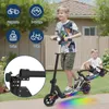 Elektroscooter Für Kinder Alter 6-14 mit LED,  Produktbild-Vorschau 3