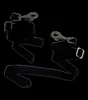 Beinschnüre m. Karabiner, elastik, schwarz Produktbild-Vorschau 4