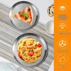 Pizzaform Edelstahl Rund 30 cm, 4er Set, Spülmaschinenfest Produktbild-Vorschau 3