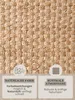 Tapis en jute Hanse Home, modèle Dhaka, fait à la main, en Voir les images du produit 3