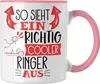 Trendation - Ringer Tasse Geschenk So Sieht Ein Richtig Produktbild-Vorschau 1