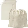Belle Vous Baumwoll-Musselin-Taschen (10er Pack) - Kleiner Produktbild-Vorschau 1
