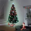 LZQ 120cm LED umelý vianočný stromček s vláknovou optikou, Náhľad obrázku produktu 10