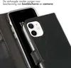 Selencia Genuine Leather Bookcase dla Apple iPhone 12 Mini Podgląd zdjęcia produktu 4