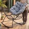Korb-Schaukelstuhl 'Villeneuve' mit Kissen indoor outdoor Produktbild-Vorschau 8