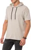 Red Bridge Herren T-Shirt mit Kapuze Beige M Produktbild-Vorschau 2