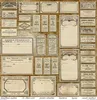 Scrapbooking-Papier Set 30×30 cm – SLS-049 Herbarium 2 – Produktbild-Vorschau 18