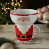 Frühstücksset Weihnachtsmann - Becher und Müslischale - Produktbild-Vorschau 1