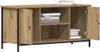 vidaXL TV skrinka Artisan dub 100 x 40 x 50 cm materiál na Náhľad obrázku produktu 3