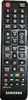 A black Samsung TV remote control is shown against a black background. Produktbild-Vorschau