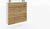 Hängeschuhschrank "Oliva2", weiß-eiche Produktbild-Vorschau 2