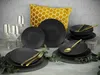 CreaTable, 23205, Lava Stone Schwarz, Tellerset 12-tlg, Produktbild-Vorschau 3