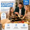 10x Raschietto per raclette in legno - Pratico raschietto Anteprima dell’immagine prodotto 2