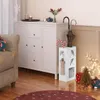 WOLTU Regenschirmständer, 2 Slots, 4 Haken, quadratischer Produktbild-Vorschau 2