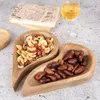 Orion | Servierplatte - Herzform - Braun - 2 Stück - Produktbild-Vorschau 2