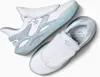 A pair of white Converse shoes on a white background. Produktbild-Vorschau