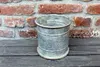 Zinkový okrúhly kvetináč H16cm Náhľad obrázku produktu 4