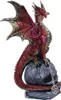 Fate of the World Dragon on Skull Gothic Figur 23cm Produktbild-Vorschau 4