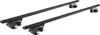 Two black roof racks are shown against a white background. Anteprima dell’immagine prodotto