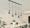 HOME DELUXE skleněné závěsné svítidlo CELIA kouřově šedé - Náhled obrázku produktu 2