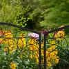 Relaxdays Beetzaun, 4-teilige Beetumrandung für Garten, Produktbild-Vorschau 5