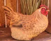 Huhn liegend 24,5cm Tierfigur Landhausstil Frühling Garten Produktbild-Vorschau 3