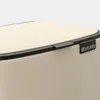 Brabantia Bo, 7 L, Obdĺžnikový, Oceľ, Béžová, Plast, Pedál Náhľad obrázku produktu 10