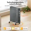 VonHaus Ölradiator 2500W, 11 Lamellen Elektroheizkörper, Produktbild-Vorschau 2