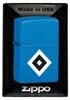 Zippo Feuerzeug Hamburger SV sky mit Logo HSV Raute Produktbild-Vorschau 2