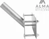 Supporto per bandiera da balcone in metallo, grigio Anteprima dell’immagine prodotto 4