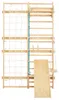 SucceBuy Schwedische Leiterwand 8-in-1: 12-stufiges Produktbild-Vorschau 1