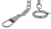 Taschenuhrkette | Panzerkette Edelstahl silberfarben 41548 Produktbild-Vorschau 4