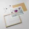 Gerahmtes Poster - Rahmen in heller Eiche - Ballon Baum Produktbild-Vorschau 4