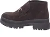 A side view of a brown suede boot with a lug sole. Produktbild-Vorschau