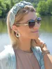 styleBREAKER Damen Sonnenbrille Pilotenbrille mit Strass | Produktbild-Vorschau 4