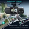 COOAU 4K Dashcam Auto 2.5K+ 1080P avant intérieur, caméra Voir les images du produit 5