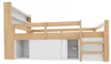Łóżko wielofunkcyjne 90x200 cm z drewna sosnowego, łóżko Podgląd zdjęcia produktu 18