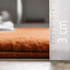 Jedwabisty Wysoki Dywan Rabbit Ceglasty Podgląd zdjęcia produktu 13