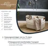 HMF XXL Wäschekorb aus Baumwolle, eckiger Aufbewahrungskorb Produktbild-Vorschau 3