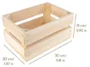 Creative Deco Natuurlijke Houten Kist, 30 x 20 x 15 cm Productafbeelding-voorbeeld 3